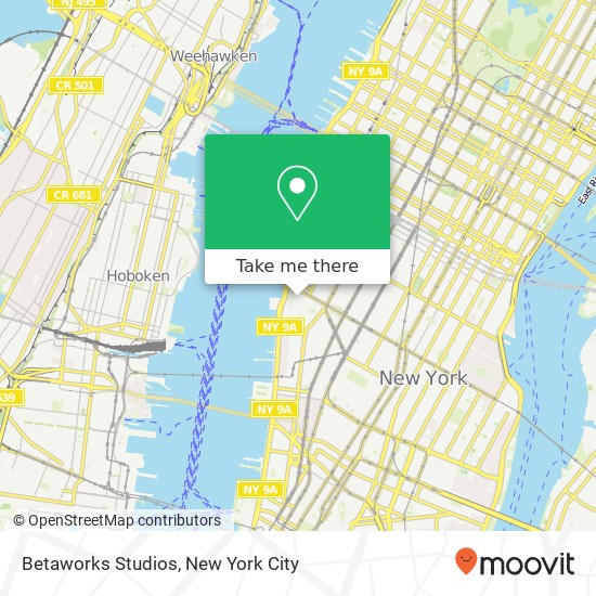 Mapa de Betaworks Studios