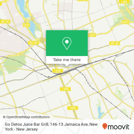 Go Detox Juice Bar Grill, 146-13 Jamaica Ave map