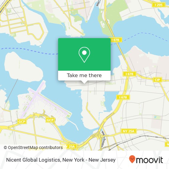 Nicent Global Logistics map