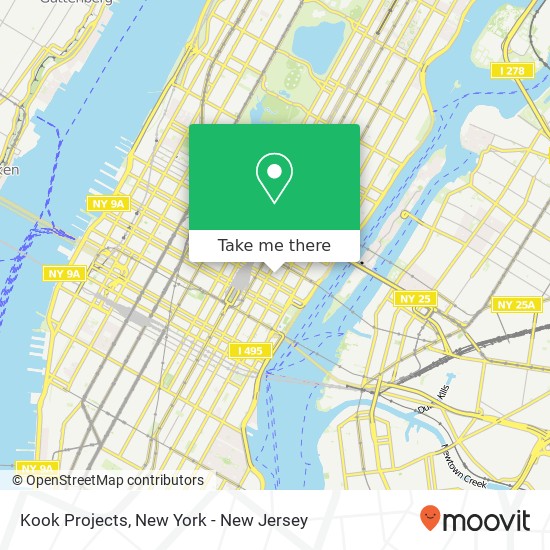 Kook Projects map