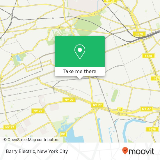 Mapa de Barry Electric