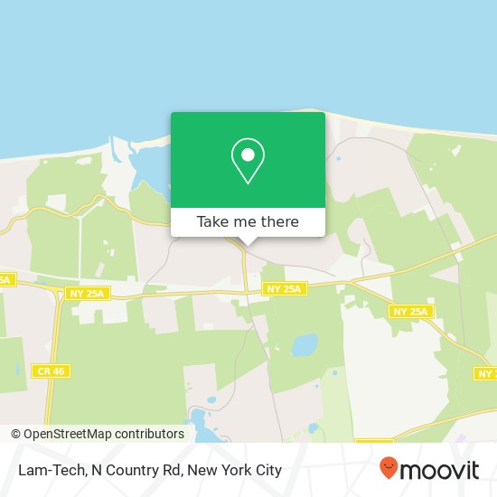 Lam-Tech, N Country Rd map