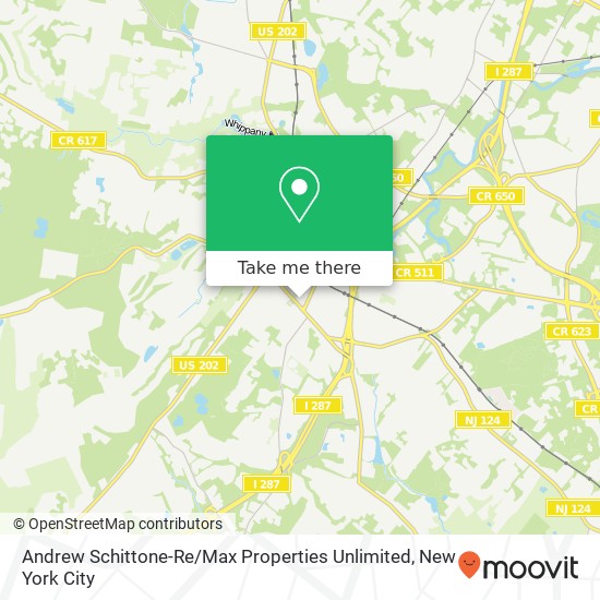 Mapa de Andrew Schittone-Re / Max Properties Unlimited