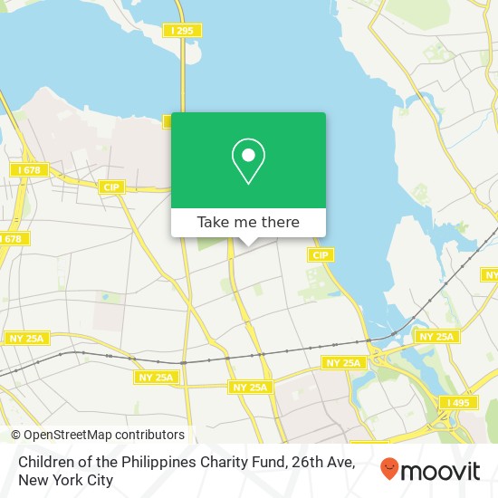 Children of the Philippines Charity Fund, 26th Ave map