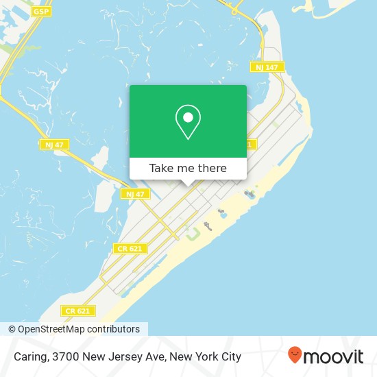 Caring, 3700 New Jersey Ave map