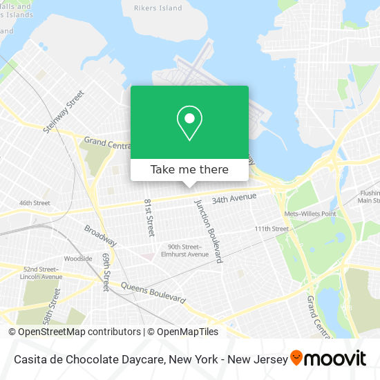 Casita de Chocolate Daycare map