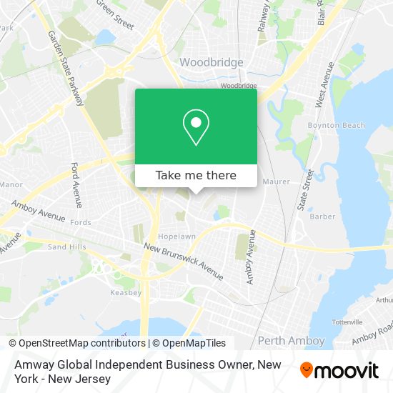 Mapa de Amway Global Independent Business Owner