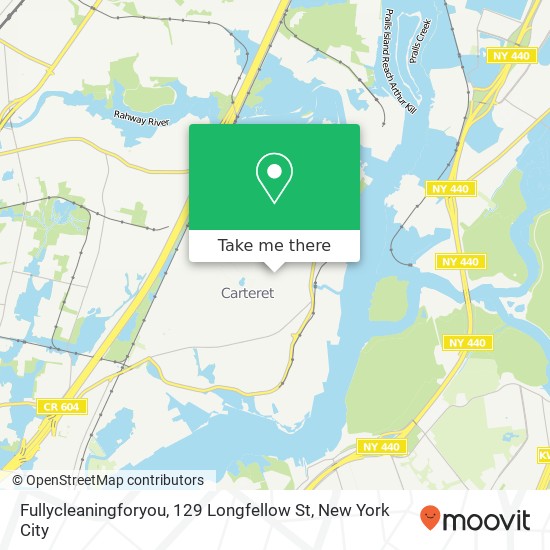 Fullycleaningforyou, 129 Longfellow St map