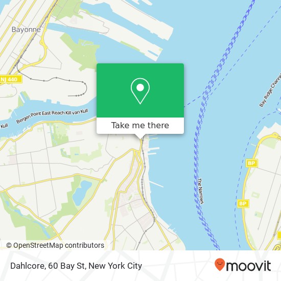 Mapa de Dahlcore, 60 Bay St