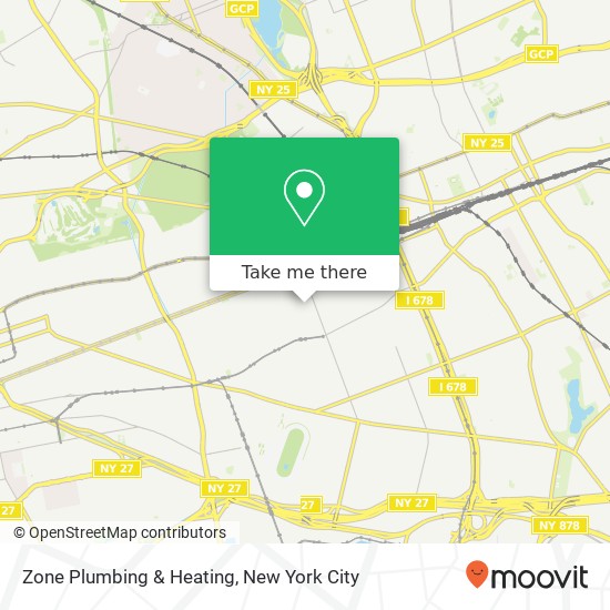Zone Plumbing & Heating map