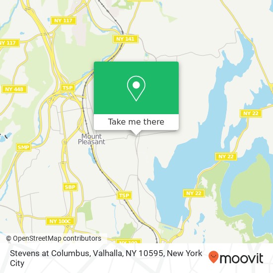 Mapa de Stevens at Columbus, Valhalla, NY 10595