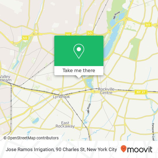 Jose Ramos Irrigation, 90 Charles St map