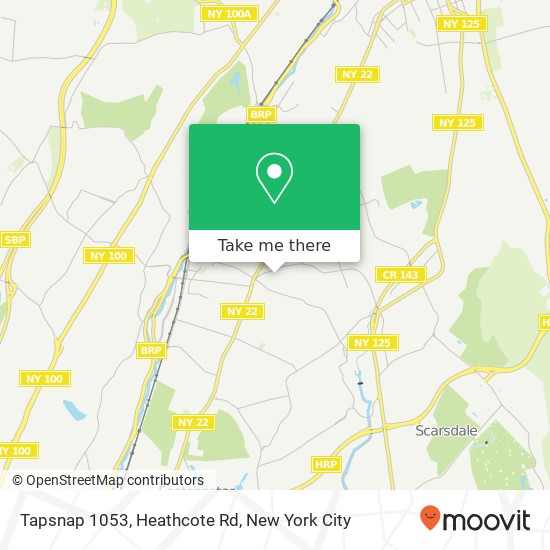 Mapa de Tapsnap 1053, Heathcote Rd