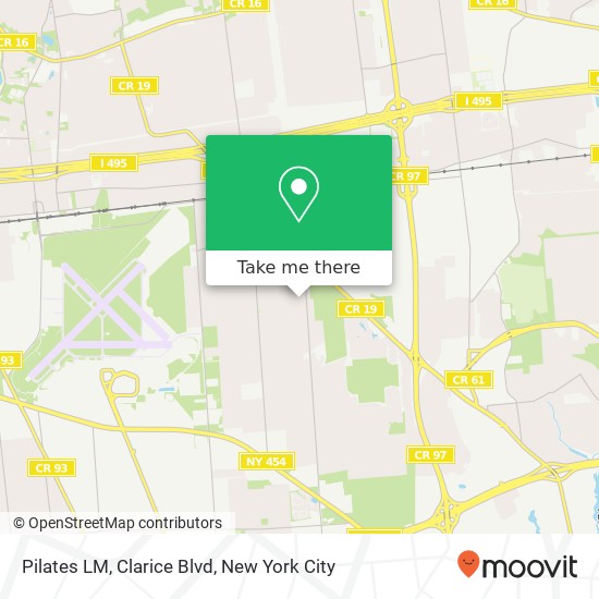 Pilates LM, Clarice Blvd map