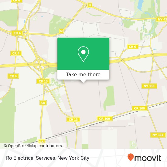 Ro Electrical Services map