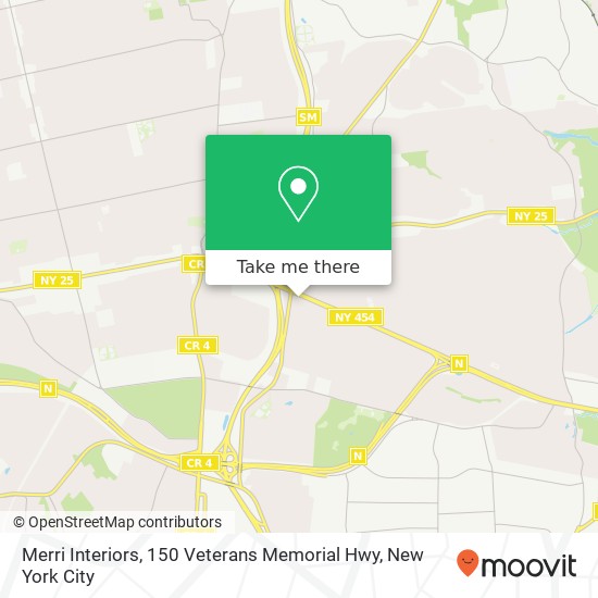 Merri Interiors, 150 Veterans Memorial Hwy map