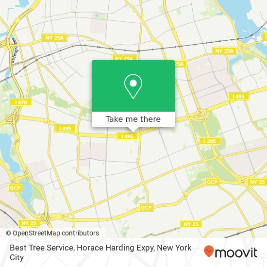 Mapa de Best Tree Service, Horace Harding Expy