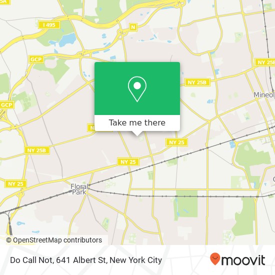 Mapa de Do Call Not, 641 Albert St