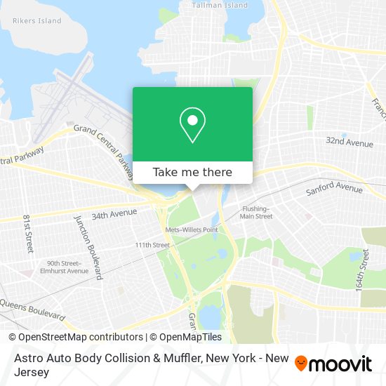 Astro Auto Body Collision & Muffler map