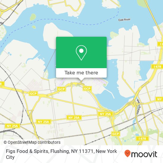 Figs Food & Spirits, Flushing, NY 11371 map