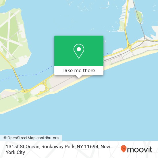 131st St Ocean, Rockaway Park, NY 11694 map