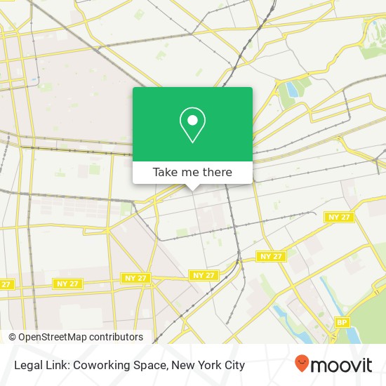 Mapa de Legal Link: Coworking Space