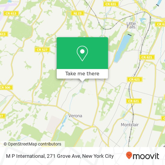 M P International, 271 Grove Ave map