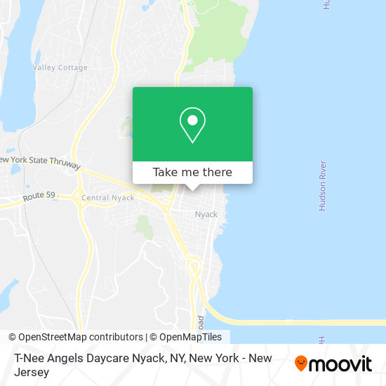 Mapa de T-Nee Angels Daycare Nyack, NY