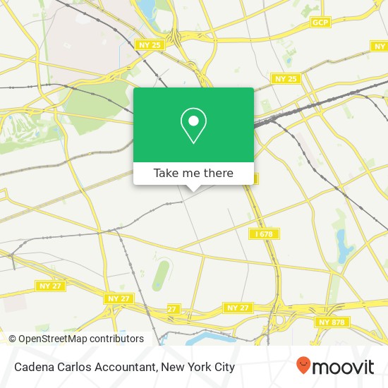 Cadena Carlos Accountant map