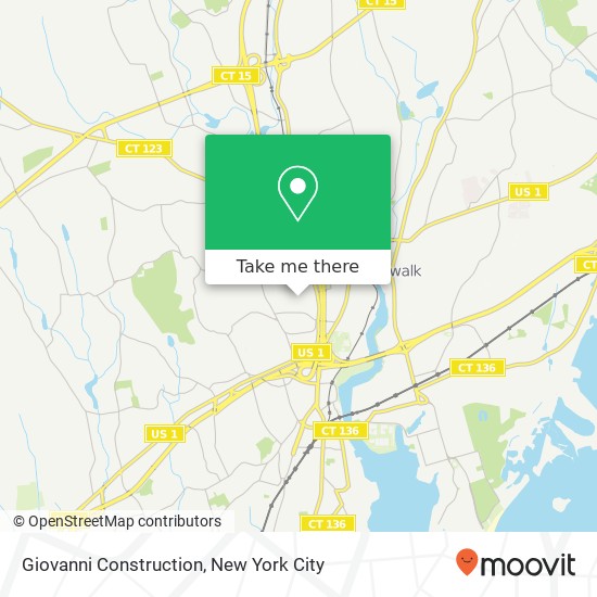 Mapa de Giovanni Construction