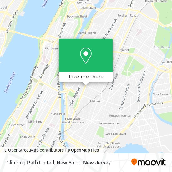 Clipping Path United map