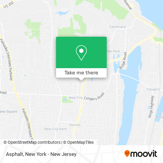 Asphalt map