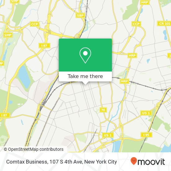 Mapa de Comtax Business, 107 S 4th Ave