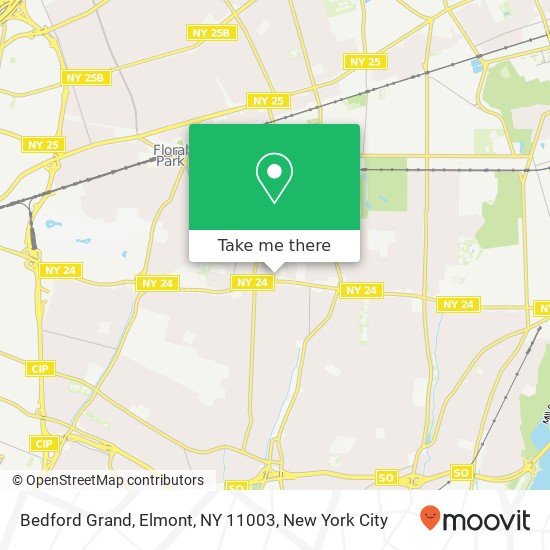 Bedford Grand, Elmont, NY 11003 map