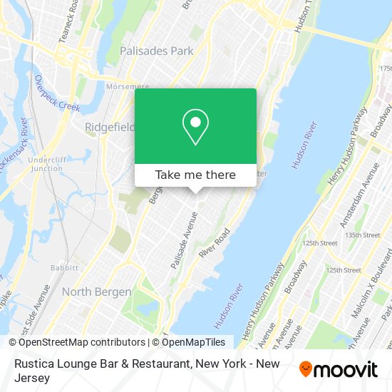 Rustica Lounge Bar & Restaurant map