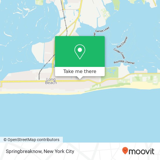 Mapa de Springbreaknow