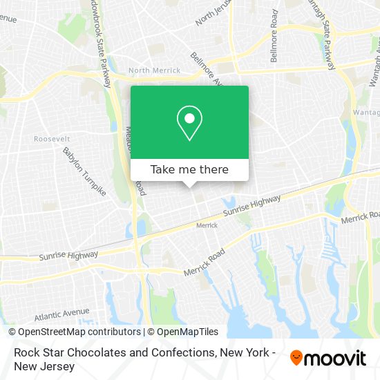 Mapa de Rock Star Chocolates and Confections