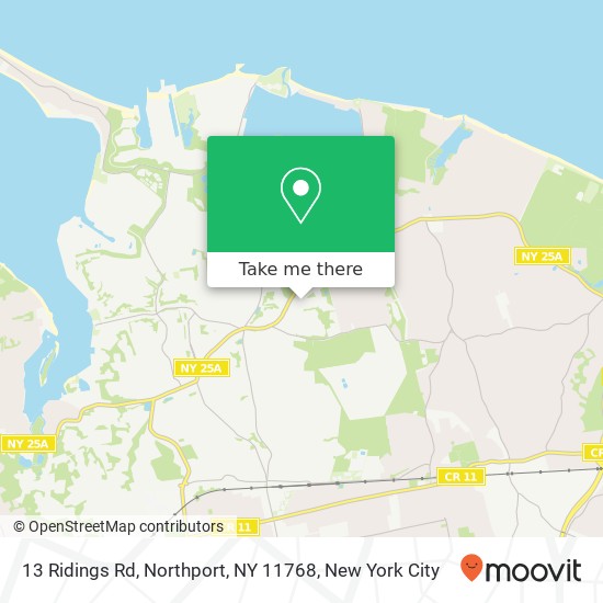 13 Ridings Rd, Northport, NY 11768 map