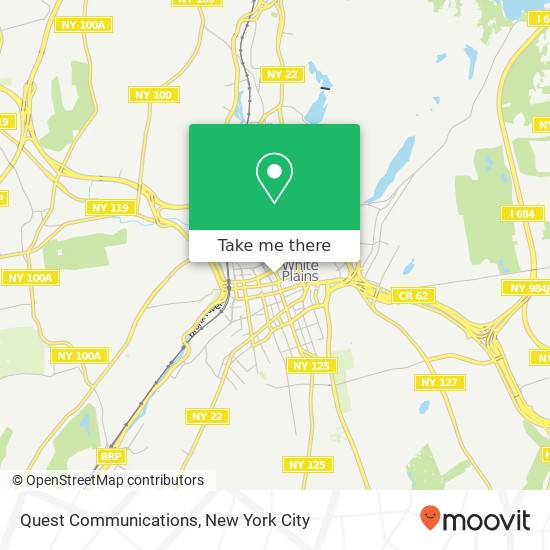 Quest Communications map