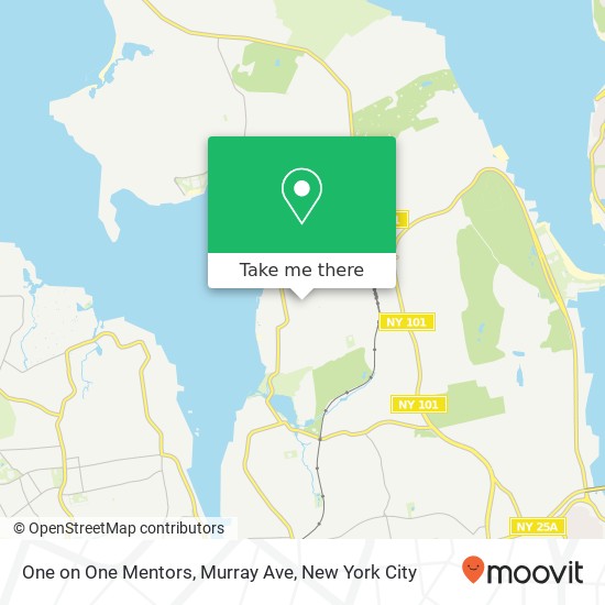 Mapa de One on One Mentors, Murray Ave