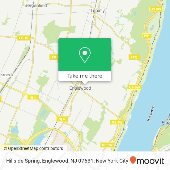Hillside Spring, Englewood, NJ 07631 map