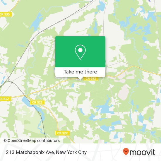 Mapa de 213 Matchaponix Ave, Monroe Twp, NJ 08831