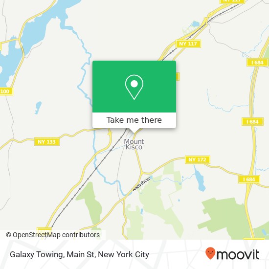 Mapa de Galaxy Towing, Main St