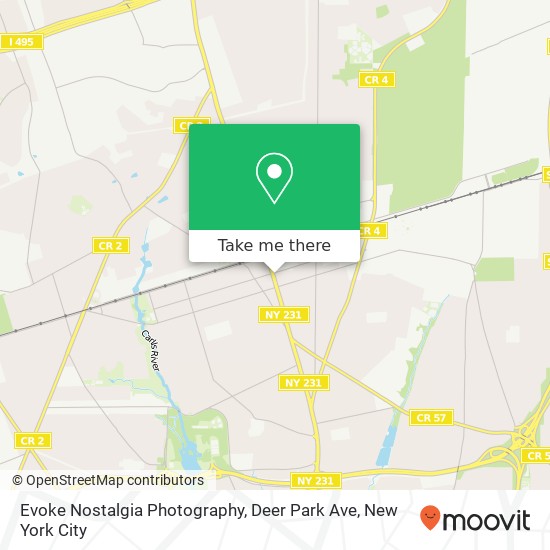 Mapa de Evoke Nostalgia Photography, Deer Park Ave