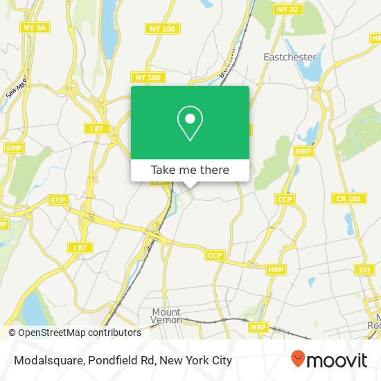 Modalsquare, Pondfield Rd map