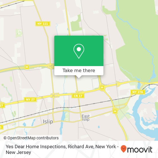 Yes Dear Home Inspections, Richard Ave map