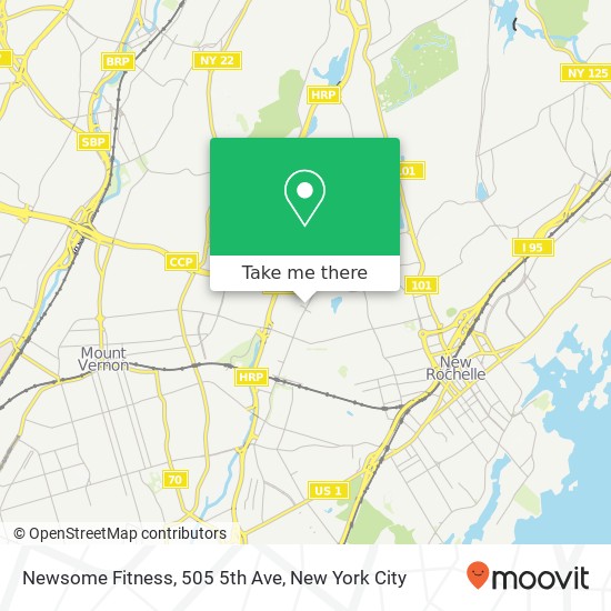 Newsome Fitness, 505 5th Ave map