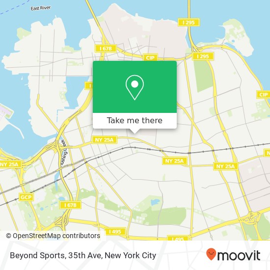 Mapa de Beyond Sports, 35th Ave