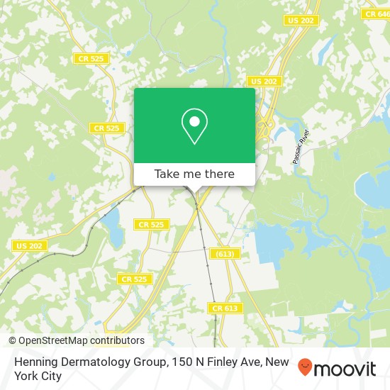Mapa de Henning Dermatology Group, 150 N Finley Ave