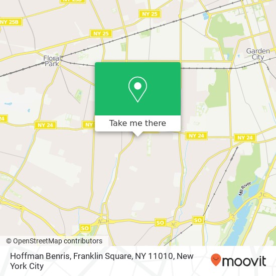 Hoffman Benris, Franklin Square, NY 11010 map
